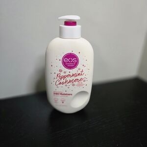 eos Peppermint Cashmere Body Lotion - Cream with Pink Accents